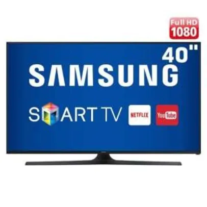 Saindo por R$ 1196: [Extra] Smart TV LED 40" Full HD Samsung 40J5300 por R$1196 | Pelando