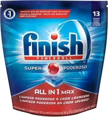 [Prime] Finish Powerball, 13 Tabletes (R$0,59/un) | R$8