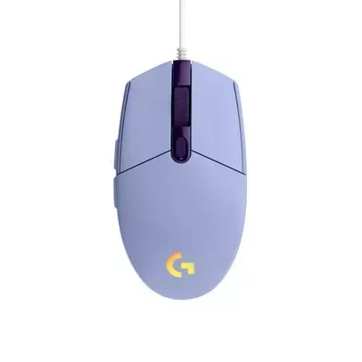 (AME SC 79) Mouse Gamer Rgb Logitech G203 Lightsync lilás 