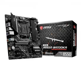 Placa-Mãe MSI MAG B550M Bazooka, AMD AM4, mATX