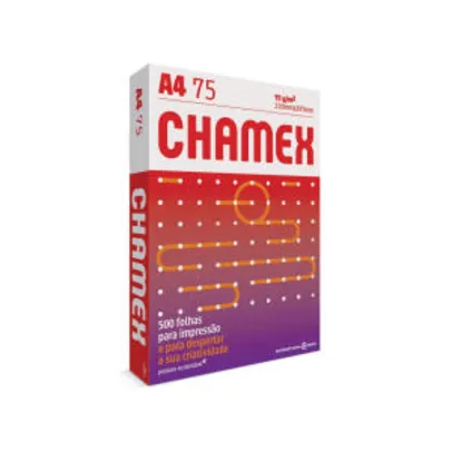 Chamex Office - A4 - Pacote Com 500 Folhas - R$10