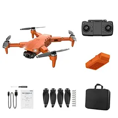 Aeronave de quatro eixos Pro L900 Pro Fotografia Aérea Dobrável Controle Remoto DroneOrangeSingle battery (Single battery, orange)