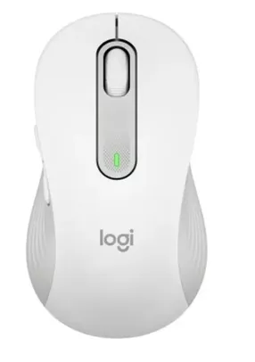 Mouse Sem Fio Logitech Signature M650 L, Branco