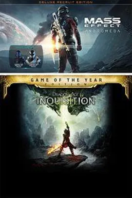 Bundle BioWare (Dragon Age Inquisition + Mass Effect Andromeda) - Xbox One (R$ 68,97 para cliente live gold)