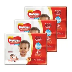 Kit de Fraldas Huggies Supreme Care G - 192 Unidades