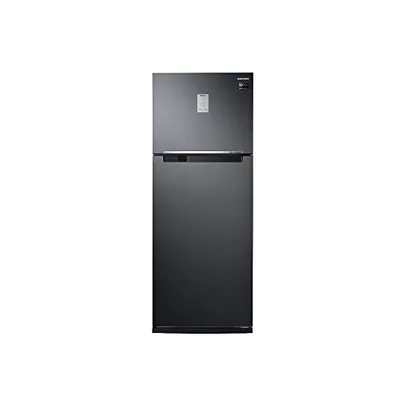 Geladeira Samsung Evolution RT46 com POWERvolt Inverter Duplex 460L Black Inox Look Preto 460L bivol