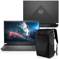 Notebook gamer Dell G15 i5 8Gb SSD 256Gb RTX 3050 + Mochila Dell