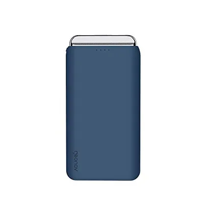 Carregador Portátil Universal 12.000 mAh, 2 Saídas USB + 1 Saída USB-C, Azul Marinho, PB12KMB, Geona