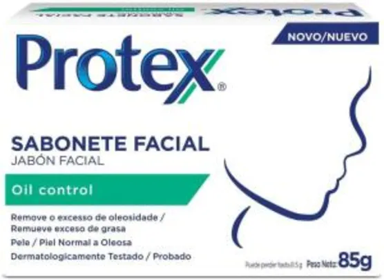 Sabonete Facial Protex Oil Control 85g - PRIME | R$5