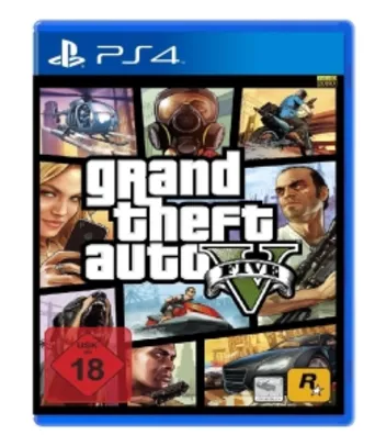 Grand Theft Auto V - PS4 por R$ 90