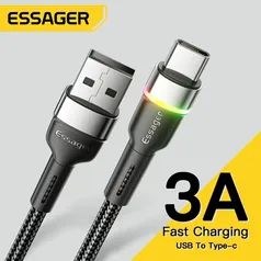 Cabo para Celular 2 Metros Essager USB Tipo C