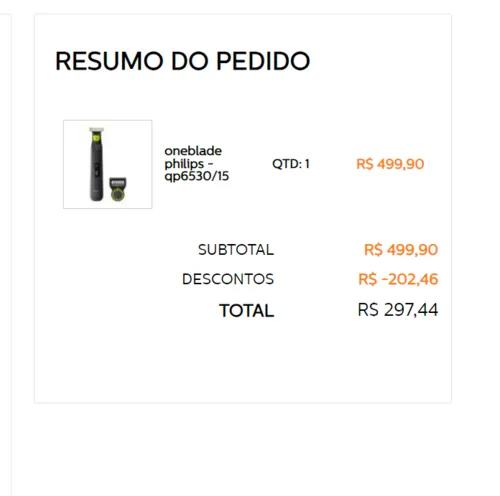 Imagen na descrição da promoção