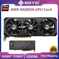 Placa de vídeo SOYO AMD Radeon RX5700XT