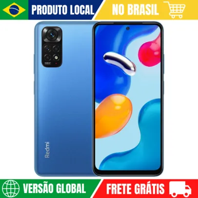 [Do Brasil] Smartphone Xiaomi Redmi Note 11S Dual Sim 128GB 