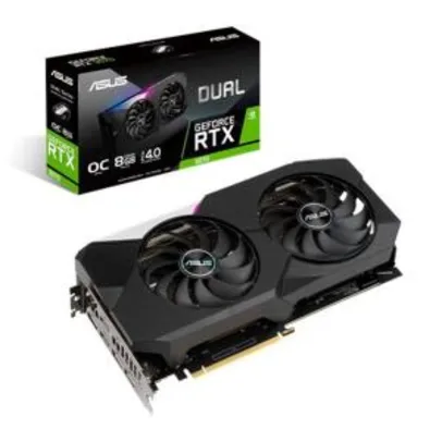 PLACA DE VIDEO ASUS GEFORCE RTX 3070 OC 8GB GDDR6 DUAL 256-BIT | R$4300