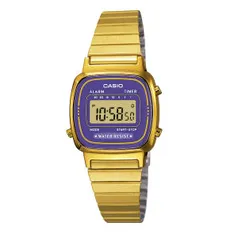 Relógio Casio Vintage Feminino Dourado Digital LA670WGA-6DF