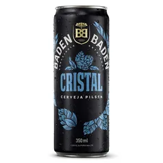 [Regional] Cerveja Baden Baden Pilsen Cristal Lata 350 ml