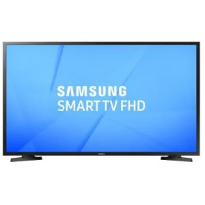 Smart TV LED 43" Samsung 43J5290 Full HD R$ 1124