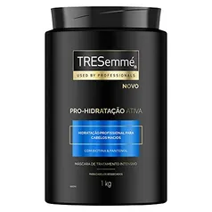 [Rec] TRESemmé Máscara de Tratamento Intensivo com Pantenol e Biotina Hidratação Profunda Pote 1kg