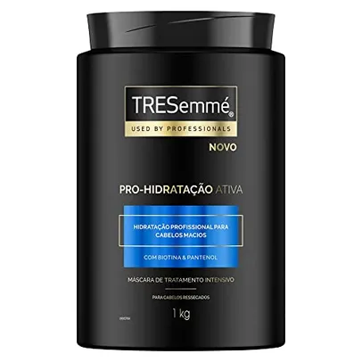 [Rec] TRESemmé Máscara de Tratamento Intensivo com Pantenol e Biotina Hidratação Profunda Pote 1kg