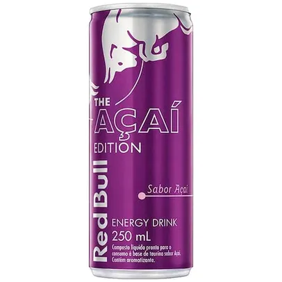 Energético Red Bull The Açaí Edition Lata 250 mL