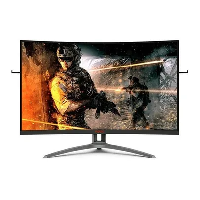 Monitor Gamer AOC Agon 31.5" Curvo VA 165Hz 1ms FHD FreeSync VGA/HDMI/DP, AG323FCXE