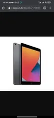 Tablet Apple iPad 8ª Geração (2020) Wi-Fi 128GB | R$ 3.199