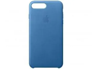 Capa de couro para iPhone 8 Plus / 7 Plus - Azul Mar (MMYH2ZM/A)