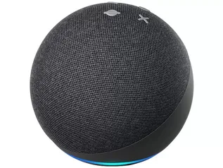 (MAGALUPAY) Echo Dot 4ª Geração Preta Smart Speaker com Alexa