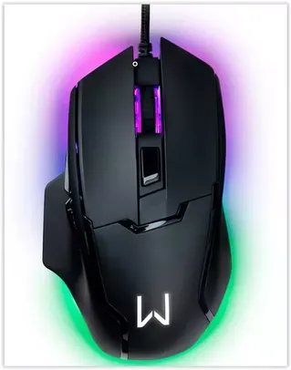 Mouse Gamer Com Fio Multilaser Warrior Gunter MO297 - Preto