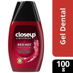 Creme Dental Close Up Liquifresh Red Gel 100g