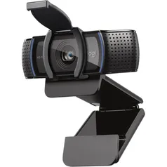 Webcam C920s Pro Full HD 1080P Obturador de Privacidade e Auto-foco