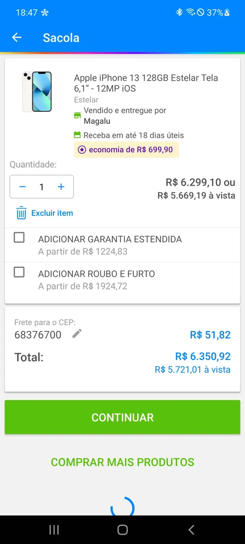 Imagen na descrição da promoção