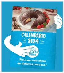 Calendário Receitas Nestlé 2024 - Grátis