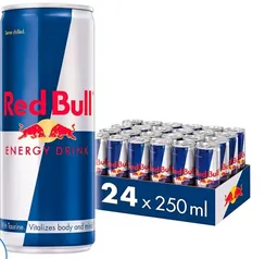 25 Latas Bebida Energética Red Bull Energy Drink 250ml