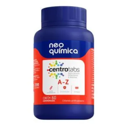 Suplemento Vitamínico Centrotabs 60 cápsulas (A a Z, Homem, Mulher, Senior) R$10