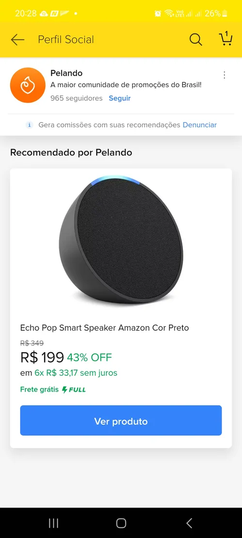 Imagen na descrição da promoção