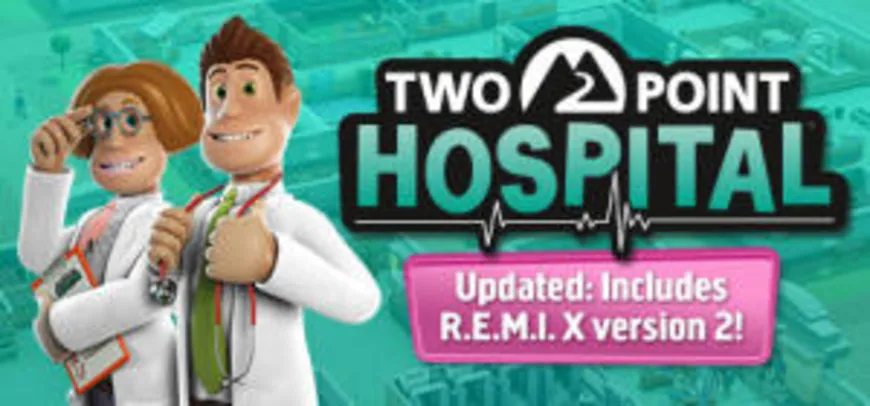 Two Point Hospital com 66% de desconto na Steam