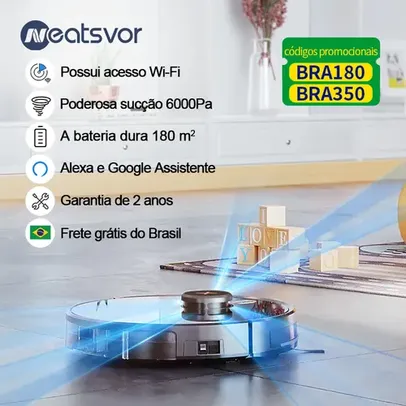 Aspirador Robô Neatsvor x600Pro