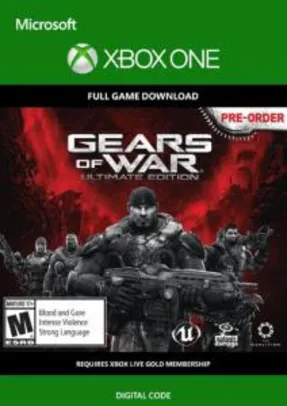 Gears of War: Ultimate Edition Xbox One - Digital Code | R$11