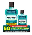 Antisséptico Bucal Listerine Cool Mint 500ml + 250ml 50% Off