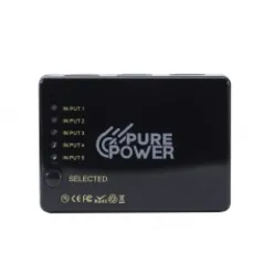 Switcher 5 Em 1, HDMI, 4K/30HZ, Pure Power, PP-SWT-002 