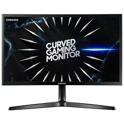 Monitor Gamer Samsung 24" Curvo Full HD HDMI/DisplayPort FreeSync 144Hz Inclinação Ajustável - LC24RG50FQLMZD