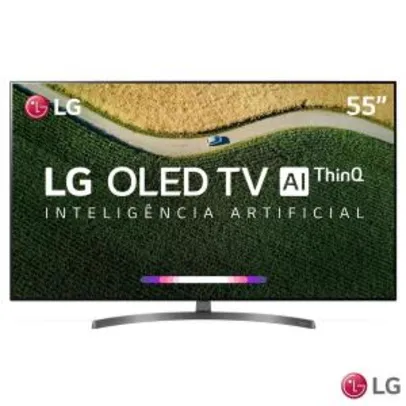 Smart TV 4K LG OLED 55” Ultra HD com Controle Smart Magic - R$4927