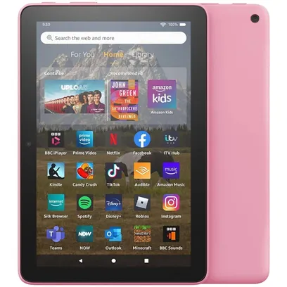 Foto do produto Tablet Amazon Fire Hd 8 12a Geração 2022 32Gb/2Gb Ram Rosa Cor Rosa
