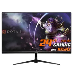 Monitor Gamer Duex, 24 Pol, Full HD, IPS, 165Hz, 1ms, HDMI/DP, DX240ZG 165Hz