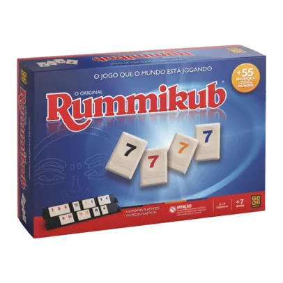 Jogo Rummikub de Tabuleiro Grow