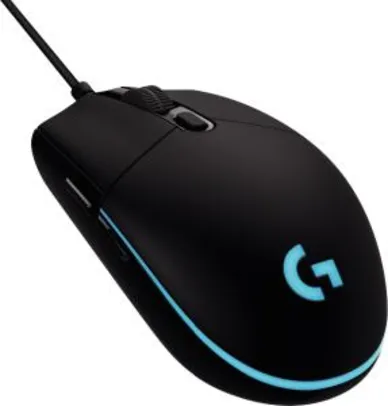 Mouse Gamer RGB Logitech G PRO HERO com Tecnologia LIGHTSYNC, 6 Botões Programáveis e Sensor HERO 16k R$139