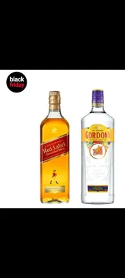 Whisky Jw Red Label + Gin Gordon'S - 750Ml