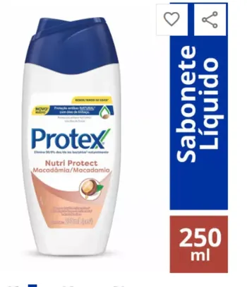 Sabonete Líquido Protex Macadâmia 250ml